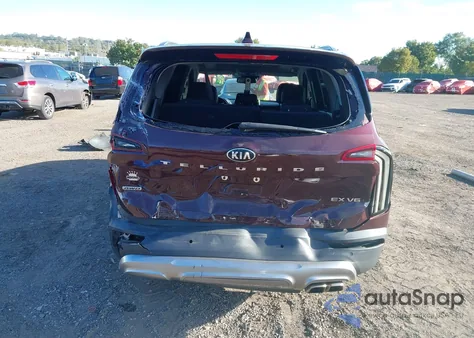 2020 Kia Telluride Ex z USA, uszkodzony, nr VIN 5XYP3DHC8LG011693